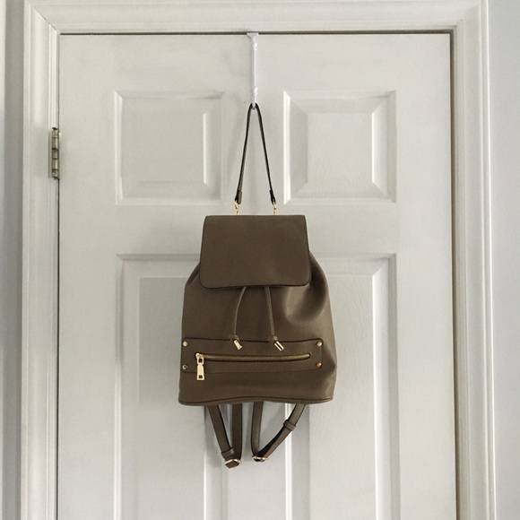 Handbags - Faux Leather Backpack